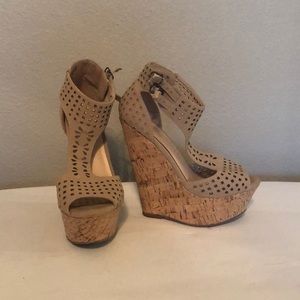 Tan wedges